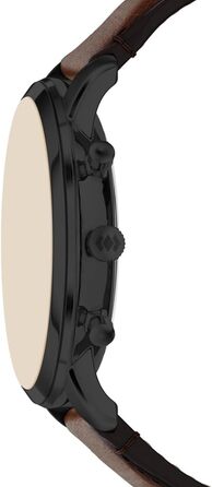 Годинник чоловічий Fossil Neutra Chronograph, шкіряний ремінець (темно-коричневий)