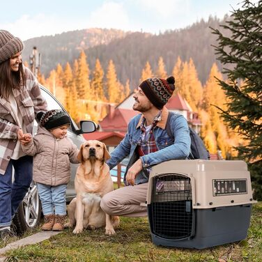 Кіньчата Trixie VARI Kennel V, 81 см, чорний/бежевий