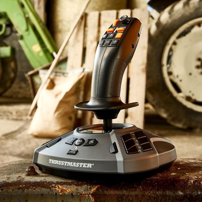 Рульове колесо Thrustmaster T128 – Комплект для симуляторів вантажівок та сільського господарства – з Force Feedback – Офіційно для Xbox та PC