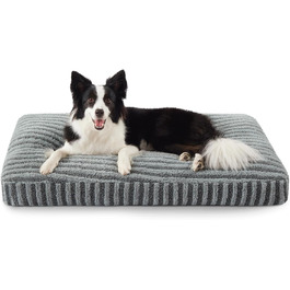 Крісло-ліжко для собак середніх порід, м'яке, знімне, антиковзаюче, 74x53x8 см, сіре