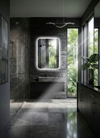 Настінне прямокутне дзеркало JM GLASS, 500 x 700 мм