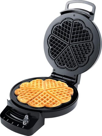 Steba Germany WE 1 Waffle Maker - Non-Stick, Adjustable Temperature, Folding Design