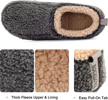 Чоловічі халапи RockDove Nomad з пам'яттю, чорні, 42.5/43.5 EU