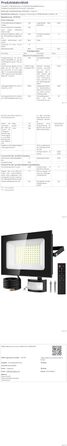 Viugreum 2Pack LED Flood Lights Outdoor with Motion Sensor 15000LM Outdoor Light Cold White Spotlight with Remote Control Floodlight Outdoor Spotlight IP67 Waterproof Floodlight with 2 Screws for Garden (100w, 1PCS)