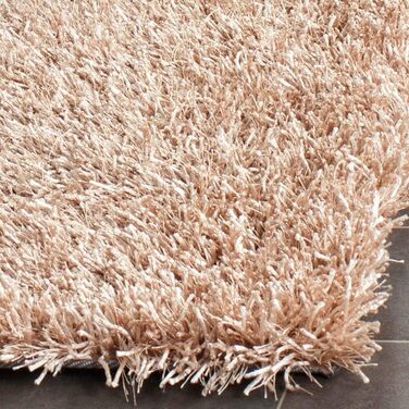 Килим SAFAVIEH Zottelig New Orleans Shag, бежевий, 61 x 91 см - для вітальні, їдальні, спальні