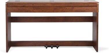 McGrey DP-18 WN E-Piano: 88 важких клавіш з молоточним механізмом, 128 звуків, Dual/Split, захисний чохол, 3 педалі, матовий горіх