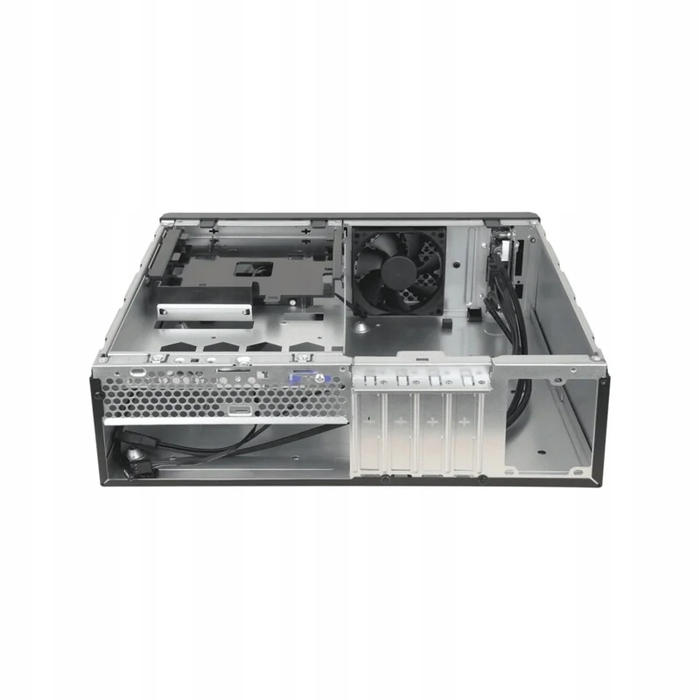Корпус Chieftec A4/300 Tower Slim з блоком живлення, червоний