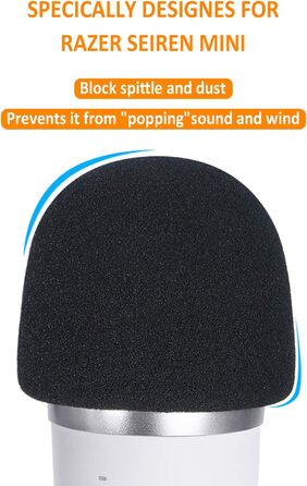 Тримач мікрофона YOUSHARES для Razer Seiren Mini/V3 Mini – професійний кріплення на пружинному тримачі з поп-фільтром, підставка для геймінгу, стрімінгу та подкастингу
