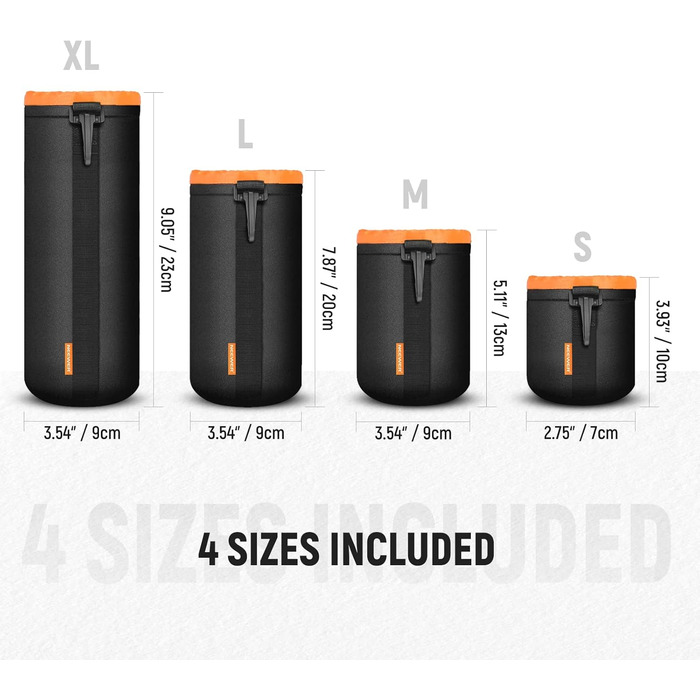 Рюкзак для камери NEEWER Pro водонепроникний, з захистом від ударів, з регулюванням, з підкладкою, з замком від злодіїв, сумісний з DJI Drone, DSLR, штативами, спалахами, об'єктивами та іншим аксесуаром (9.8 x 7.1 x 3.1 дюймів, Оранжевий)