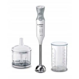 Занурювальний блендер Bosch MSM66120, 600 Вт, білий