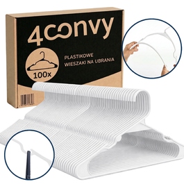 Підвісний пластиковий вішак 4CONVY, білий
