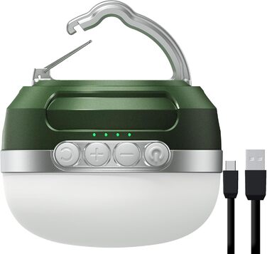 LED Camping Lamp 8400mAh Battery, RGB Color Changing Camping Lantern with USB-C Rechargeable, 5 Light Modes, Stepless Dimming, Waterproof and Strong Magnet Camping Lamp for Hiking, Power Outages, Emergency