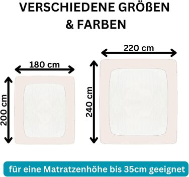 Waterbed Fitted Sheet XXL Line Silver Oversize 200x220-220x240 190g/m² Fitted Sheet - linen