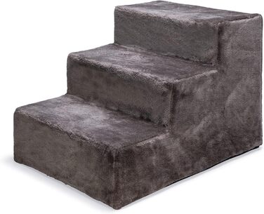 Сходинки для собак Karlie Easy Step - м'який матеріал, дерево, сірий, 60x45x40 см