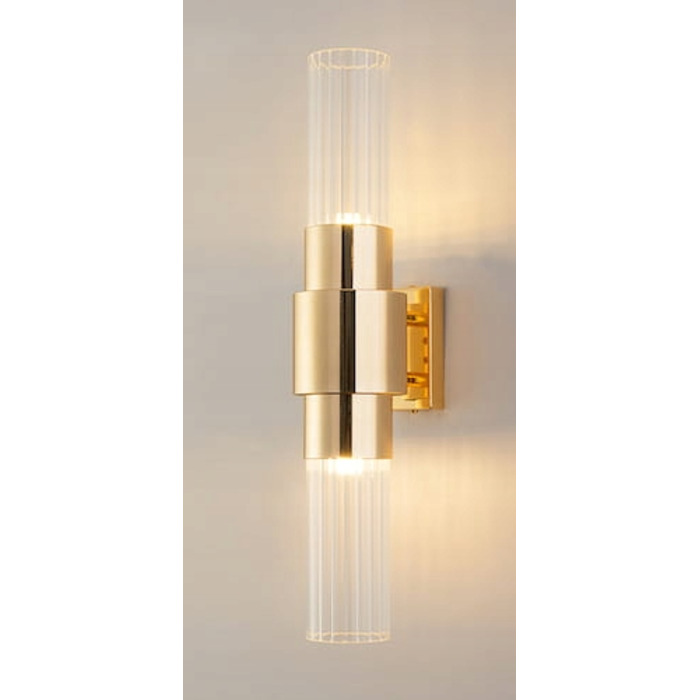 Настінний світильник (бра) Iluminar, золотий, G9, 12 Вт