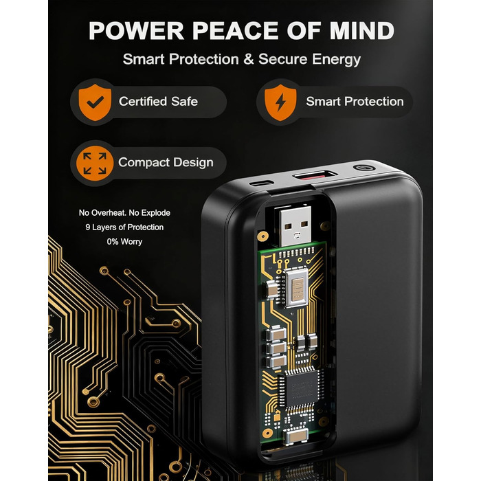 Обогревна жилетка для чоловіків, флісова жилетка з акумулятором 10000mAh, 6 нагрівальних панелей, для активного відпочинку, роботи на відкритому повітрі, зимова XL чорна