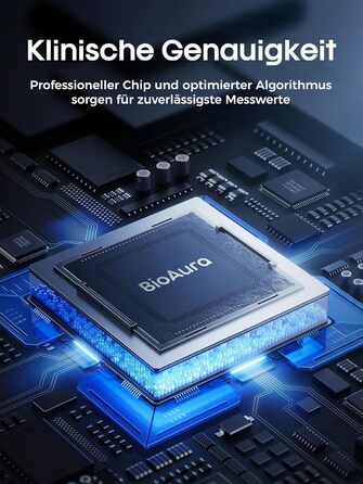 Тонометр на плече Oberarm з голосовим оповіщенням, LED-дисплеєм, для обхвату плеча 22-42 см, пам'ять на 3 користувача, зарядка Type-C, чорний