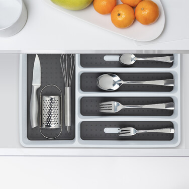 Relaxdays Cutlery Drawer Organizer