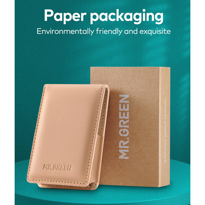 Набір для манікюру MR.GREEN 3шт: кусачки, пилка, кусачки з захистом від бризок, кейс, для чоловіків та жінок