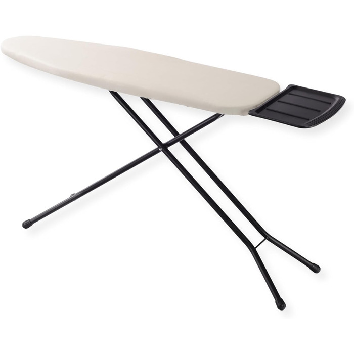 Прасувальна дошка SensaHome – розкладний стіл для прасування з підставкою для праски – 120×38 см, квітковий принт (Taupe, 125x45x97 см)