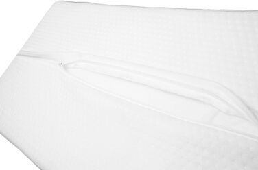 Peze® Multifunctional Support Pillow & Side Sleeper Pillow Set for Adults with Cover - Positioning Pillow & Positioning Aid for Care - Reading Pillow, Knee Pillow, Back Support Pillow 60x30x12