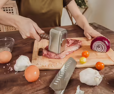 Marvel Mighty Thor Mjolnir Hammer Replica Stainless Steel Meat Tenderizer