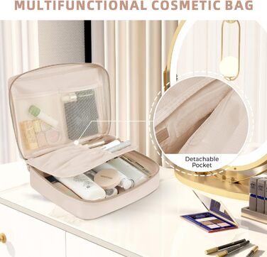 Набір органайзерів для валізи BAGAIL (8 шт.) - кубики для пакування, набір для подорожей, бежевий колір