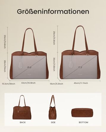 Сумка жіноча LOVEVOOK для ноутбука 17