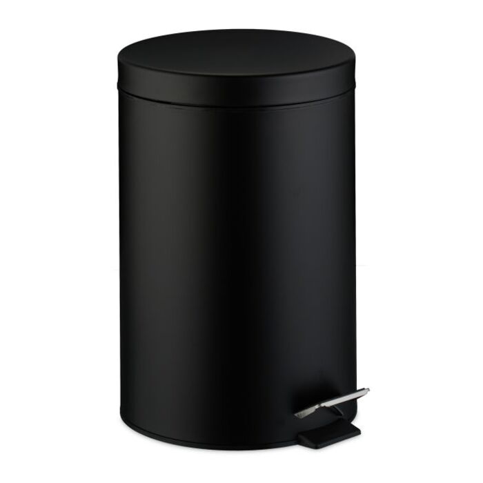 Relaxdays Round Trash Can for Kitchen, 20 Liter