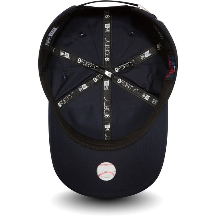 Кепка New Era MLB Flawless Logo Basic Нью-Йорк Янкиз - Синя, універсальний розмір