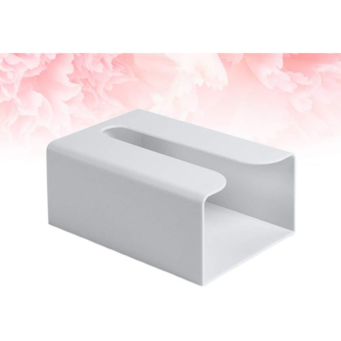 Cabilock Towel Dispenser Wall Tissue Box Wall Mount Under Table Cabinet No Trace Paper Towel Paper Towel Folded Towel Storage Kitchen Bathroom Toilet Office Gray