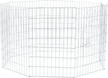 Вольєр для цуценят Trixie Natura, оцинкований, діаметр 154 см, висота 91 см