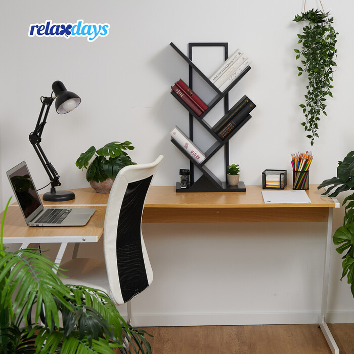 Книжкова шафа Relaxdays на 4 відділення