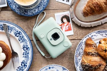INSTAX Mini LiPlay 2: гібридна цифрова камера, колір м'ятно-зелений