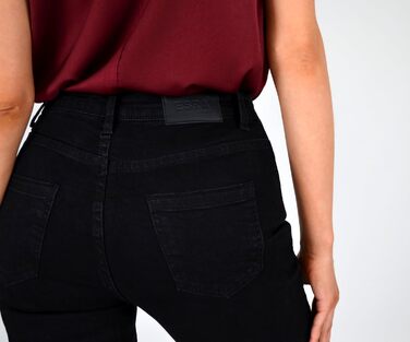 Джинси жіночі ESRA Straight High Waist Stretch G200 (42, J20) - класичні, з високою талією, еластичні