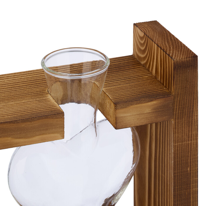 Relaxdays Reagent Tube Vase with Stand