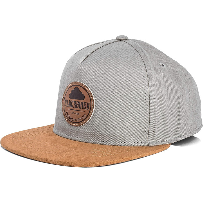 Кепка Blackskies® Pathfinder Snapback - унісекс, сіра | Бейсболка з регулюванням розміру | Преміум якість