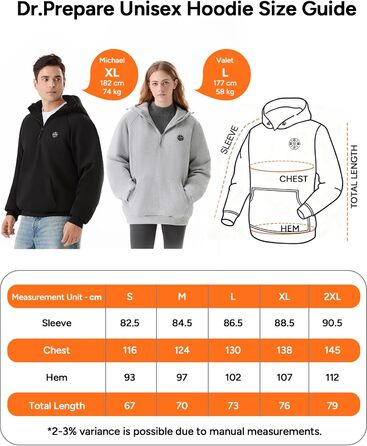 Обогріваючий жилет Dr.Prepare для чоловіків та жінок. Електричний жилет з регулюванням температури, унісекс. Ідеально для активного відпочинку, спорту та подорожей. (XXL, Сірий)