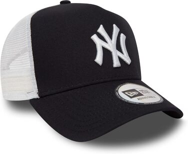 Кепка New Era Clean Trucker 2 Adjustable NY Yankees Hellgrau Gray White