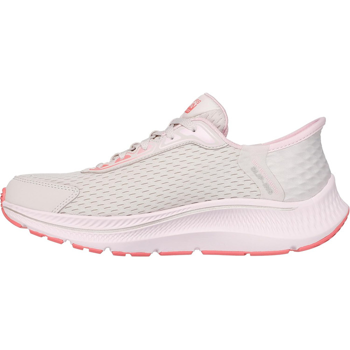 Кросівки чоловічі Skechers Go Run Consistent 2.0 Endure, 39.5 EU, Natural Textile, Lt Pink Trim