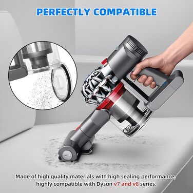 Контейнер для пилу Dyson V7 V8 SV11 SV10 (967699-01) - Оригінальна запчастина