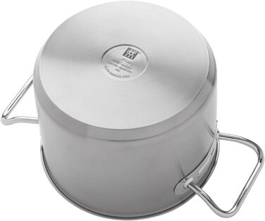ZWILLING Twin Classic Saucepan with Lid, 6 L, Induction-compatible, Stainless Steel (20 cm)
