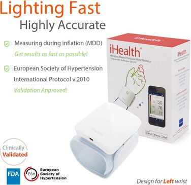 iHealth SENSE BP7 - Бездротовий тонометр на зап'ясті