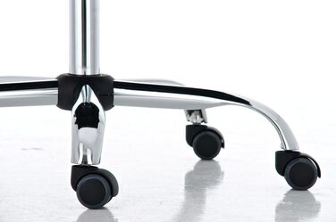 Офісний стілець La Silla Española Santander з підголівником, білий, поліестер, 52x55x118 см