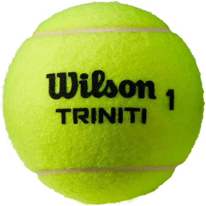 Тенісні м'ячі Wilson Triniti, 4 шт. у упаковці, екологічна упаковка, WRT125200