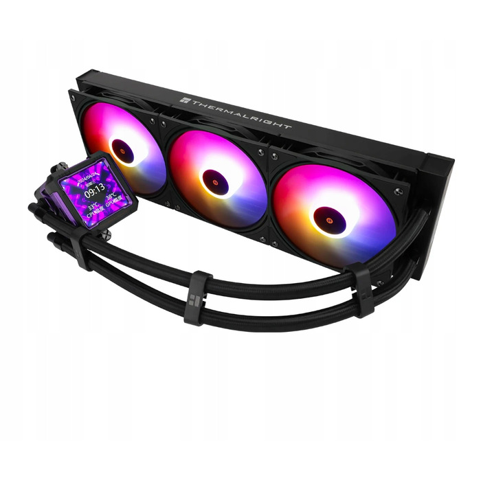Рідинне охолодження Thermalright Frozen Warframe Pro 360 Black ARGB LCD
