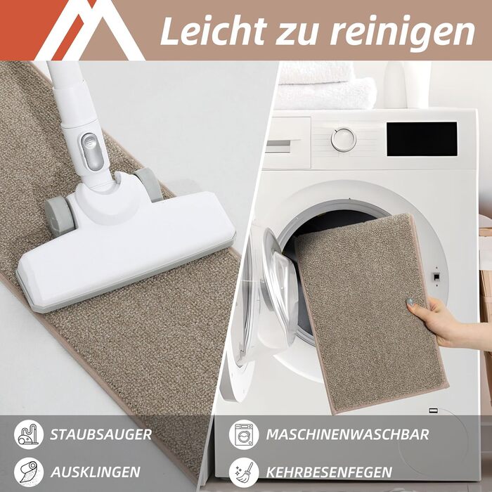 Ковзаючі сходи COSY HOMEER, 15 шт., 70x22 см, самоклеючі, машинне прання, 100% поліестер, TPE-підкладка, для дітей, літніх людей та домашніх тварин