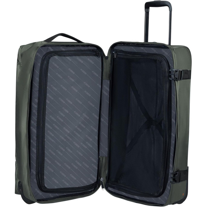 Дорожня сумка на 2 колесах American Tourister Urban Track 68 см, 84 л, сіра (Dark Khaki)
