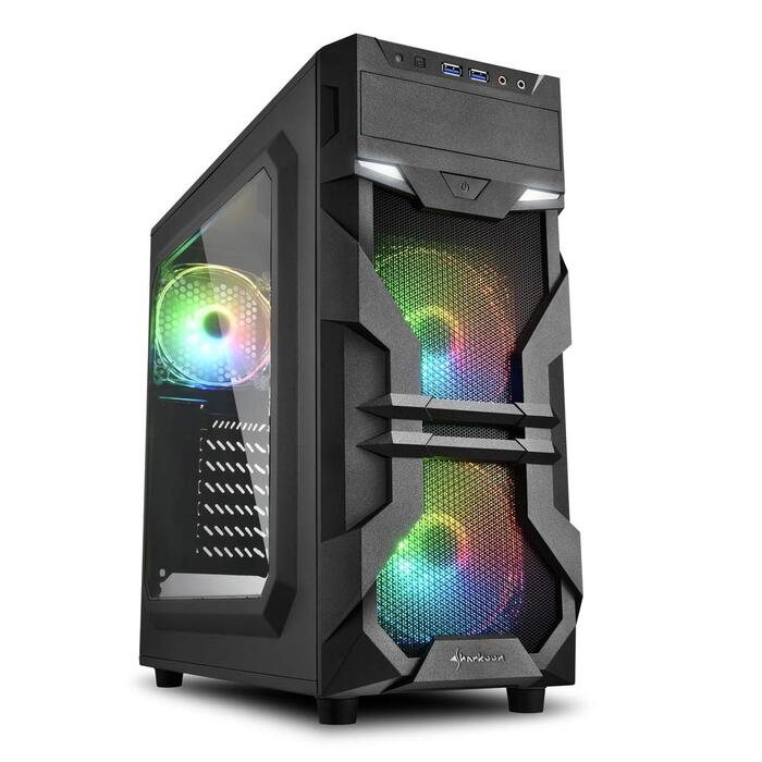 Sharkoon VG7-W RGB - корпус для ПК з підсвічуванням RGB