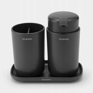 Аксесуари для ванної кімнати Brabantia ReNew, білі, 3 шт.